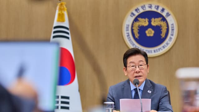 就职百日 李在明：努力改善同朝鲜关系