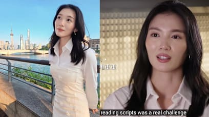 Cheryl Chou Found Reading Chinese Scripts Tough When She First Entered Showbiz, Despite Growing Up in China