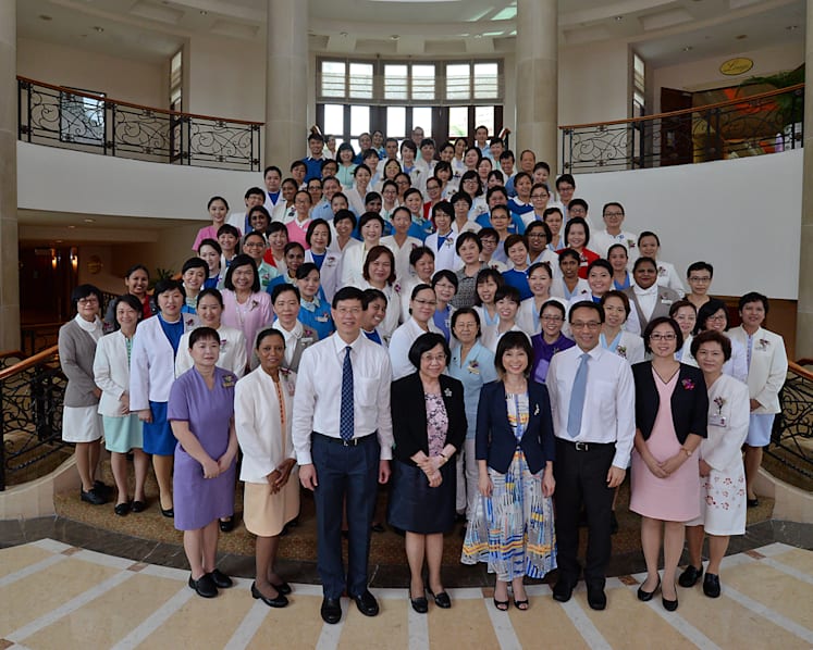 100 nurses receive awards for going beyond the call of duty