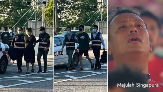 代购骗案夫妇落网被控 | 男子唱国歌落泪爆红