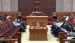 Seah Kian Peng on Address of Thanks to President