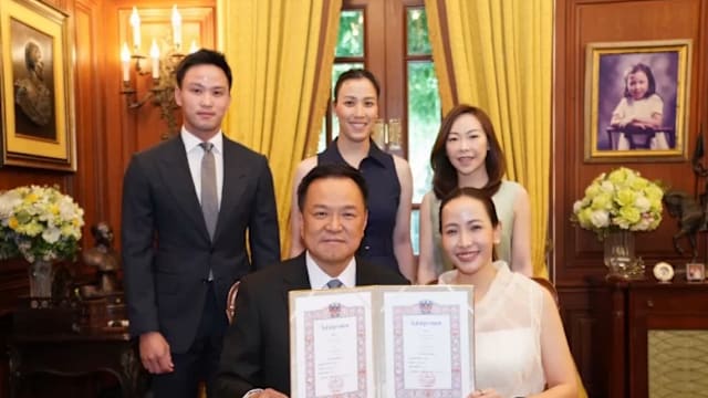 阿努廷迎第三段婚姻 与伴侣曼谷成婚