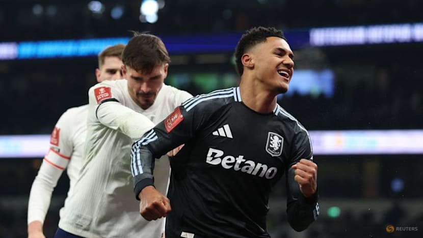 Tottenham's Frank blames Watkins provocation for FA Cup melee