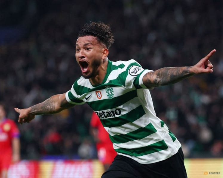 PSG falter as Suarez leads Sporting to victory