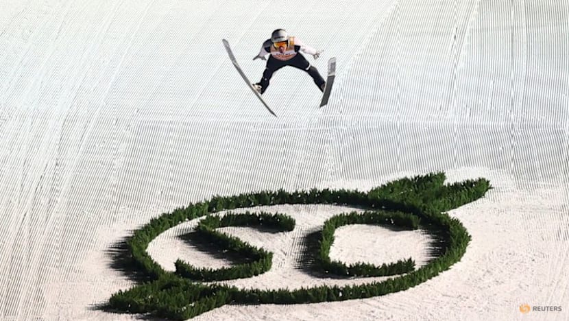 Ski Jumping- Slovenia's Prevc sets pace in Four Hills with Oberstdorf victory