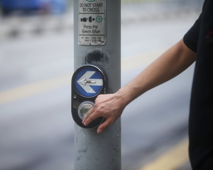 Remove push buttons for pedestrians at road crossings