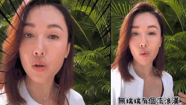 李施嬅出国屡遇惊魂　在洛杉矶遭流浪汉闯车！
