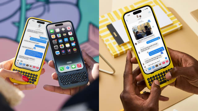 这款键盘外壳让iPhone秒变BlackBerry　打字享全屏视野！