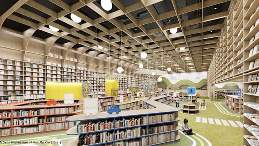 NLB umum perubahan kepada perpustakaan Ang Mo Kio dan Queenstown