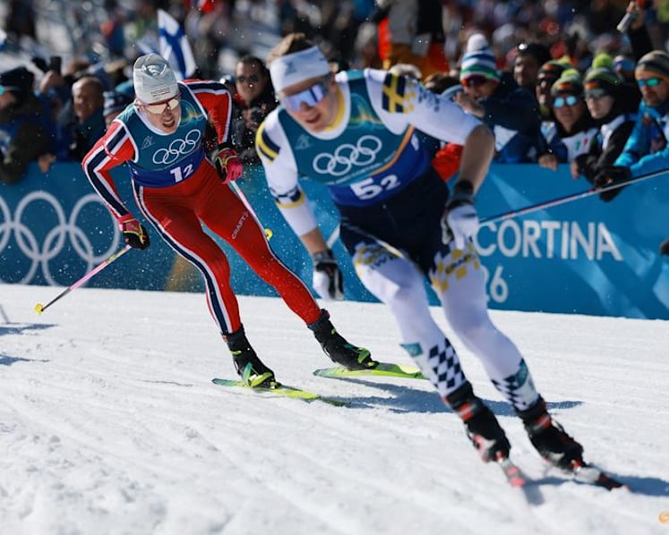 Crosscountry-Norway win men's team sprint to hand Klaebo fifth Milano Cortina gold