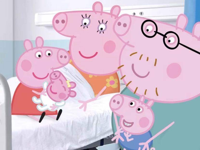 Peppa Pig gets new baby sister, Evie Peppa Pig gets new baby sister, Evie