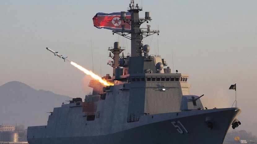 North Korea tests cruise and anti-ship missiles from naval destroyer