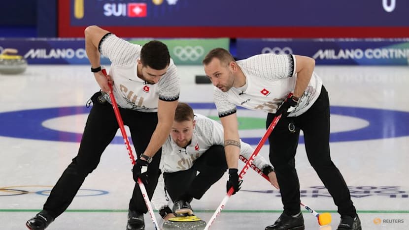 Curling-Switzerland's Schwaller following in father's footsteps at Winter Games