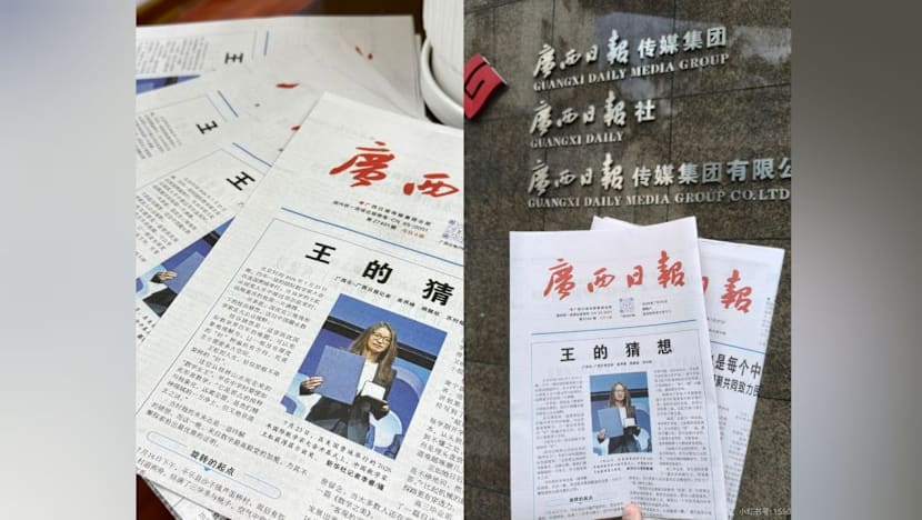 Hot off the press: Newspaper in China’s Guangxi goes viral after featuring hometown mathematician