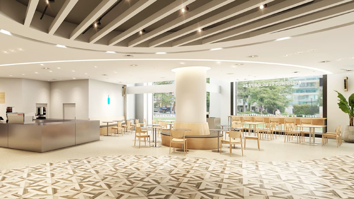 Blue Bottle Coffee opening cafe in Lumine Singapore at Raffles City in early 2025