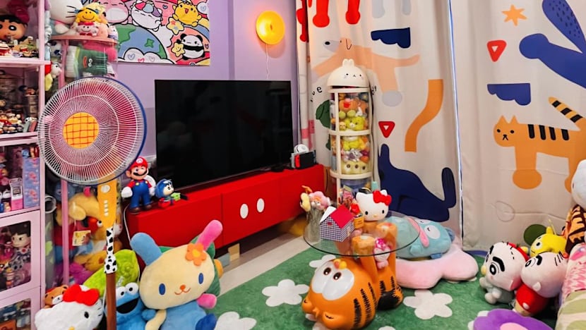Overstimulating or cute? A couple's colourful, toy-filled BTO flat divides views on TikTok
