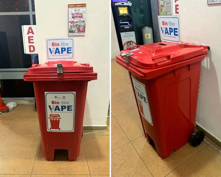 'Vape bins' to be placed across Singapore; no penalties for surrendering devices
