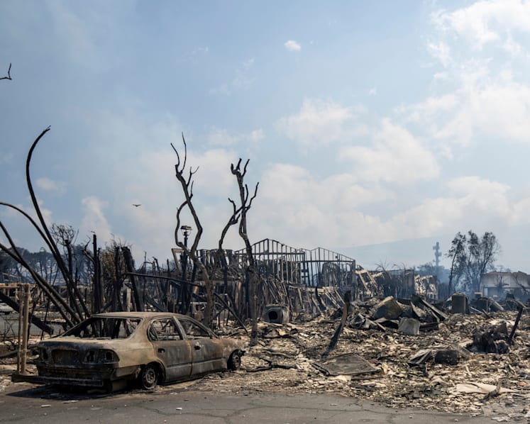 High temperatures, dry vegetation and strong winds: Deadly combination for rapid spread of Hawaii’s wildfire