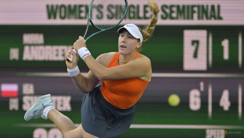 Sabalenka to battle teen Andreeva in Indian Wells final