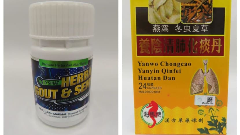 HSA issues warning for 'herbal' products after 2 women suffer steroid-induced effects