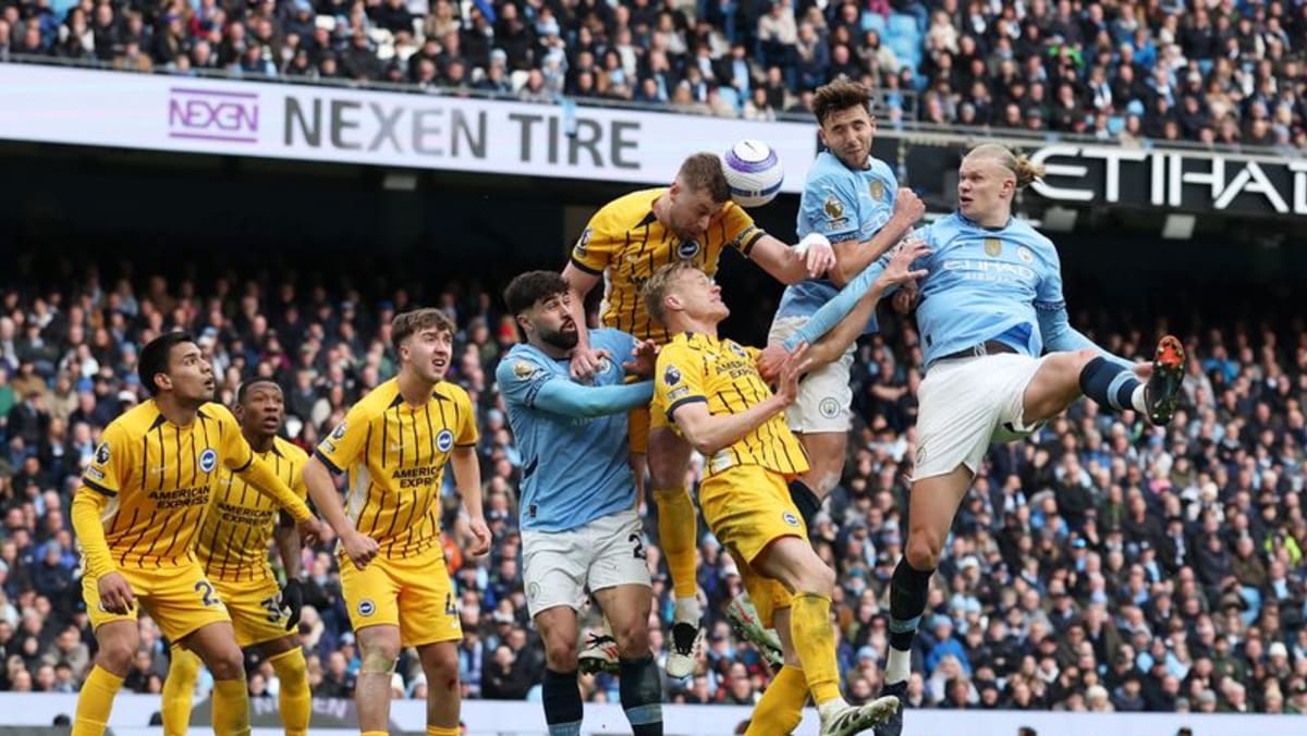 Man City held to 2-2 home draw by Brighton