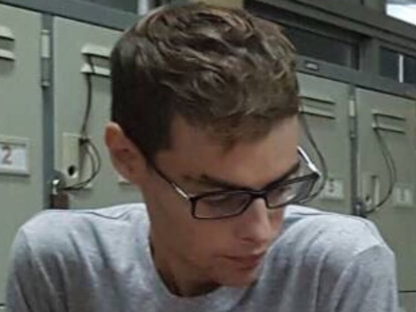 A photo said to be of David James Roach, the suspected StanChart robber.