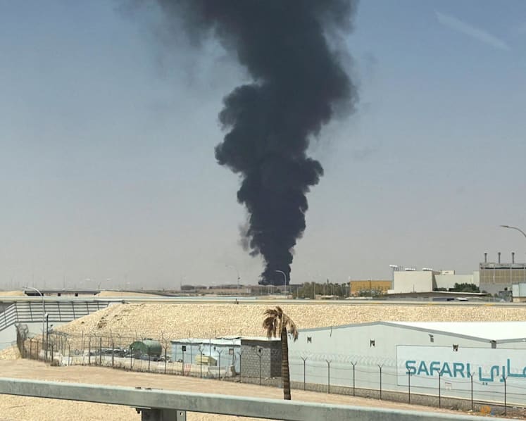 Smoke visible near Riyadh airport after Saudi Arabia issues all-clear Smoke visible near Riyadh airport after Saudi Arabia issues all-clear