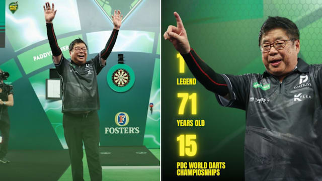 我国神射手林良华 成飞镖世锦赛最年长赢家