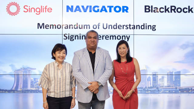 Singlife旗下投资公司同贝莱德合作 为客户量身定制投资组合