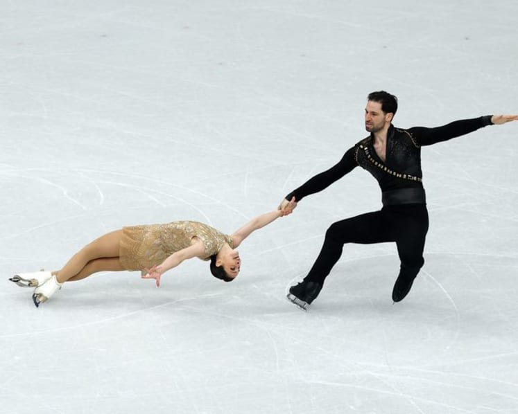 Figure skating-Stellato-Dudek proud after making long-awaited Olympic debut