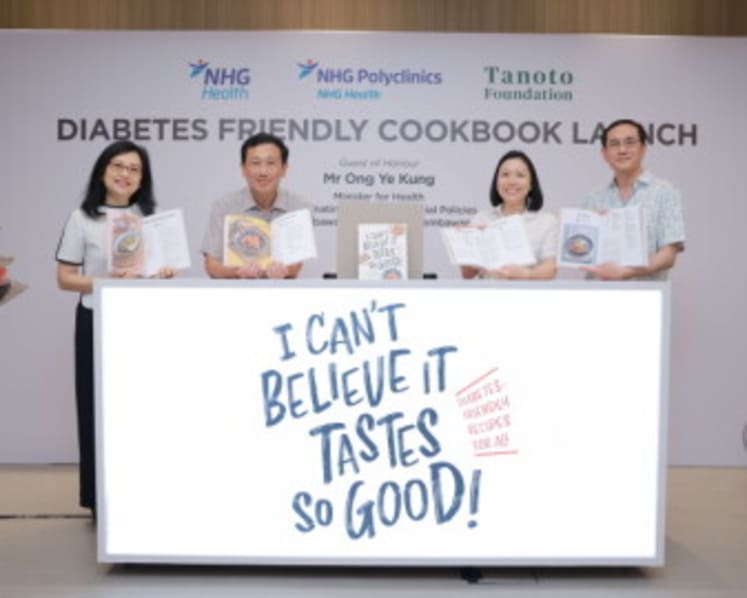 NHG Health And Tanoto Foundation Jointly Launch  "I Can’t Believe It Tastes So Good" Healthy Cookbook 