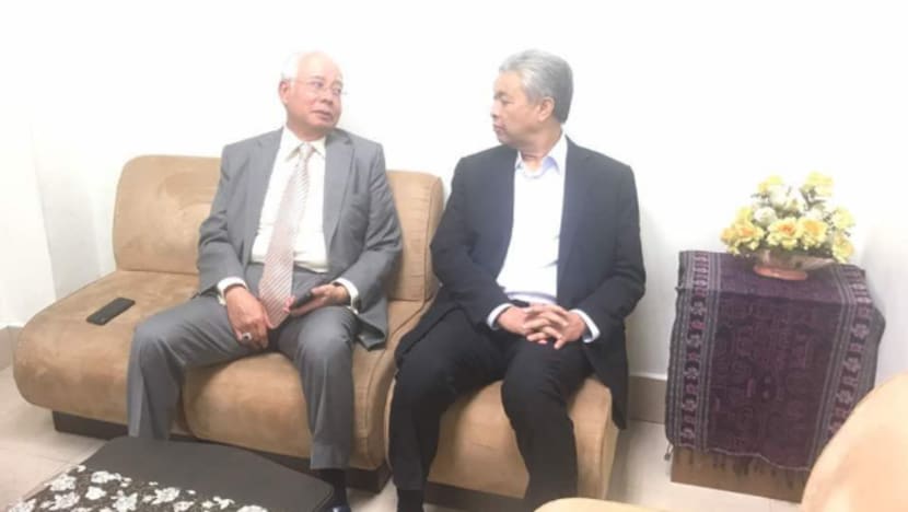 "Terima kasih kerana mengheret kami," kata Dr Ahmad Zahid Hamidi
