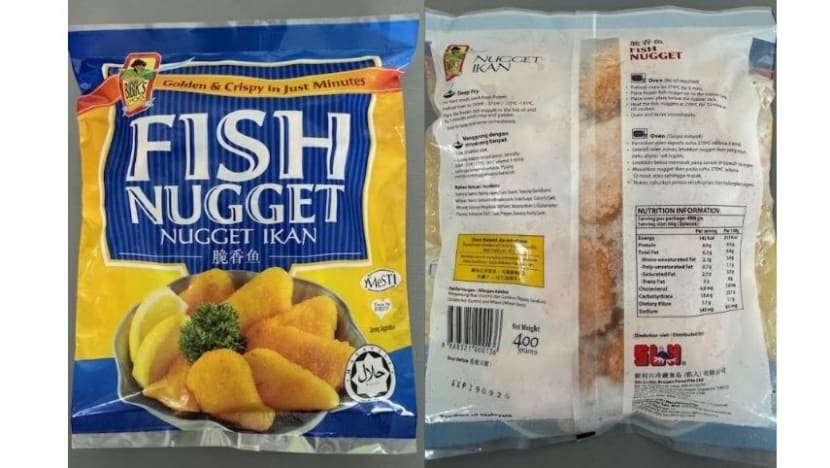 SFA arah produk Nuget Ikan Bibik's Choice ditarik balik
