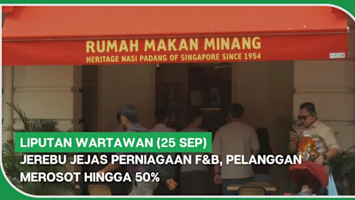 LIPUTAN WARTAWAN (25 Sep) | Jerebu jejas perniagaan F&B, pelanggan merosot hingga 50%