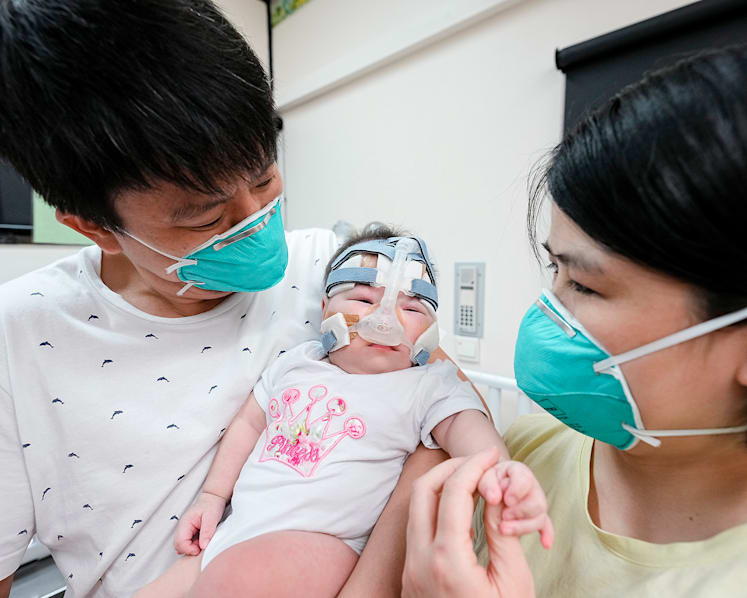 NUH's smallest baby to survive birth discharged after 13 months in intensive care