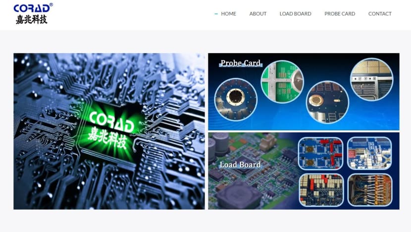 Singapore affiliate of Chinese firm Corad Technology placed on US trade blacklist