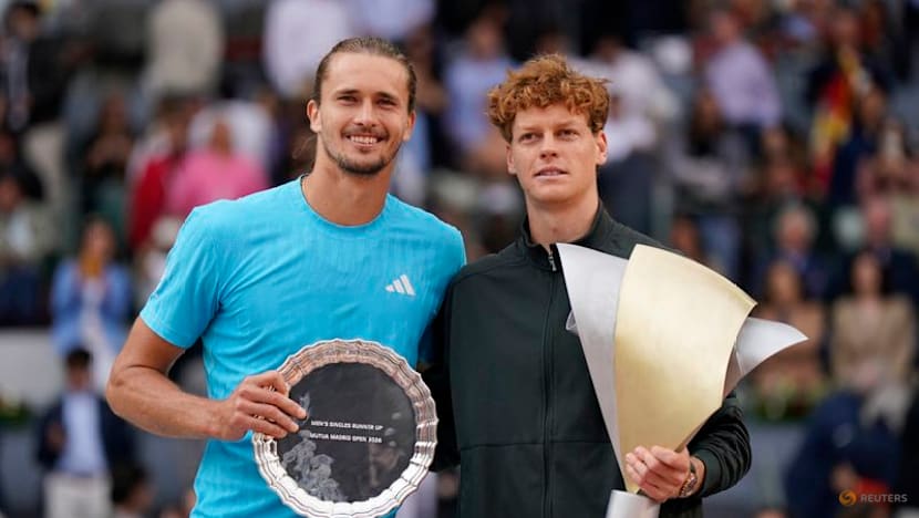 Sinner thrashes Zverev in Madrid to claim record fifth successive Masters title