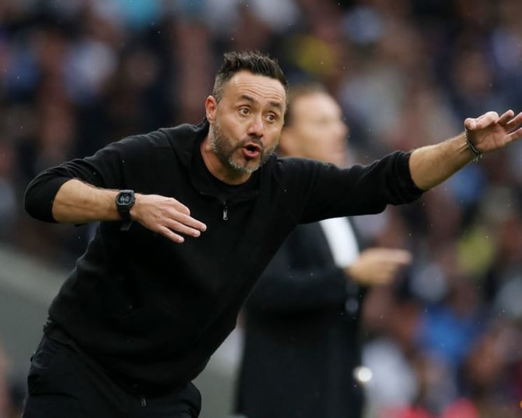Spurs' second-half collapse shows size of De Zerbi's task