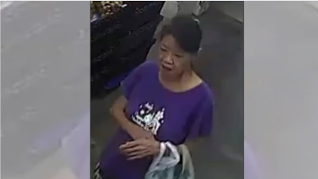 后港警方寻找一名妇女 协助调查商店盗窃案