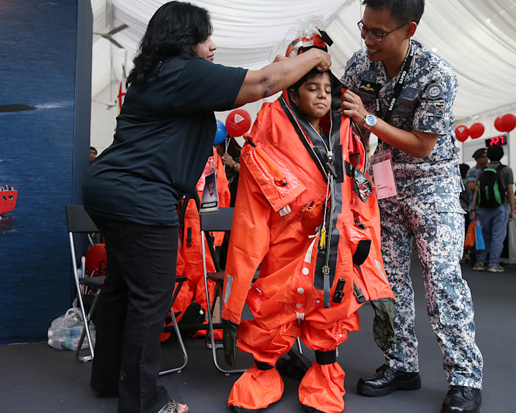 SAF exhibition features memorable stories, military vessels