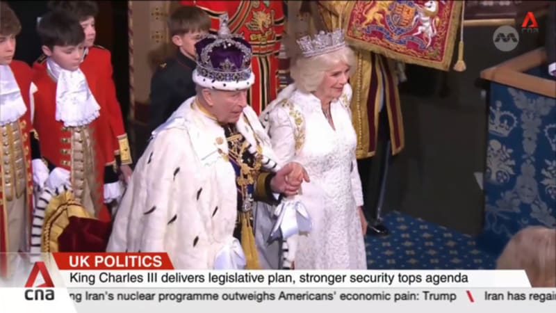 King Charles unveils government agenda as UK PM Starmer faces leadership crisis