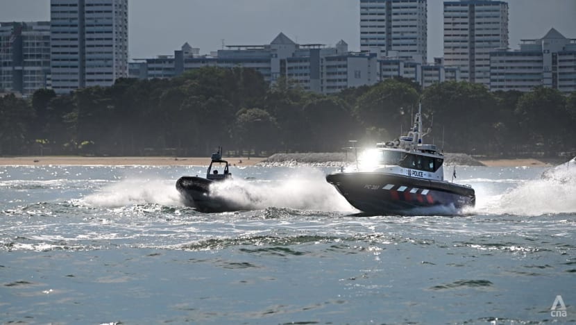 3 men arrested for illegally entering Singapore waters; coast guard officer injured in chase 3 men arrested for illegally entering Singapore waters; coast guard officer injured in chase