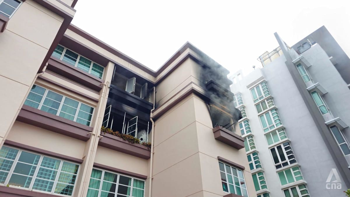 Man arrested for mischief after fire at Kovan condo unit