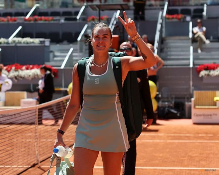 Sabalenka battles past Osaka in Madrid epic to reach quarter-finals