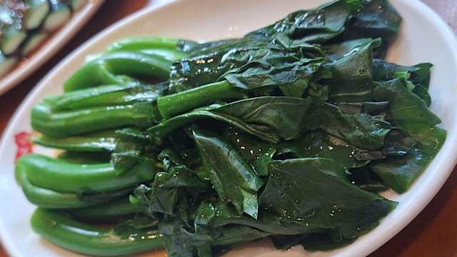 食谱：白灼香港芥兰