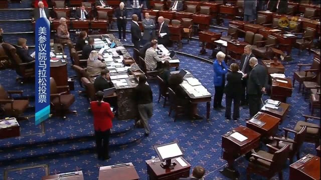 美国参议院陷入马拉松式投票 共和党力推减税与支出法案