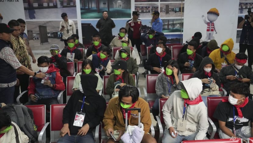 Indonesian workers from Myanmar scam centres return home Indonesian workers from Myanmar scam centres return home