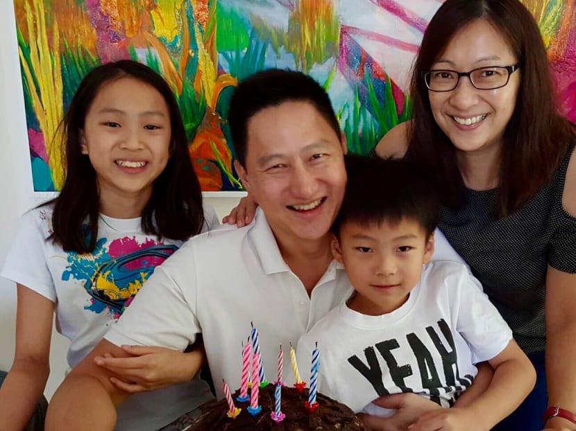 Steve Chia (second from left) says that there's no time like time with the family. Photo: Steve Chia