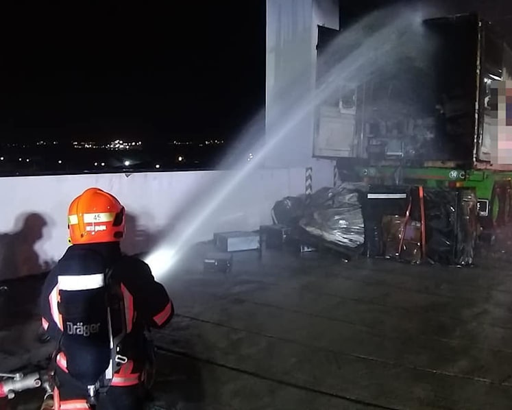SCDF firefighter injured, 25 people evacuated after fire in Tuas