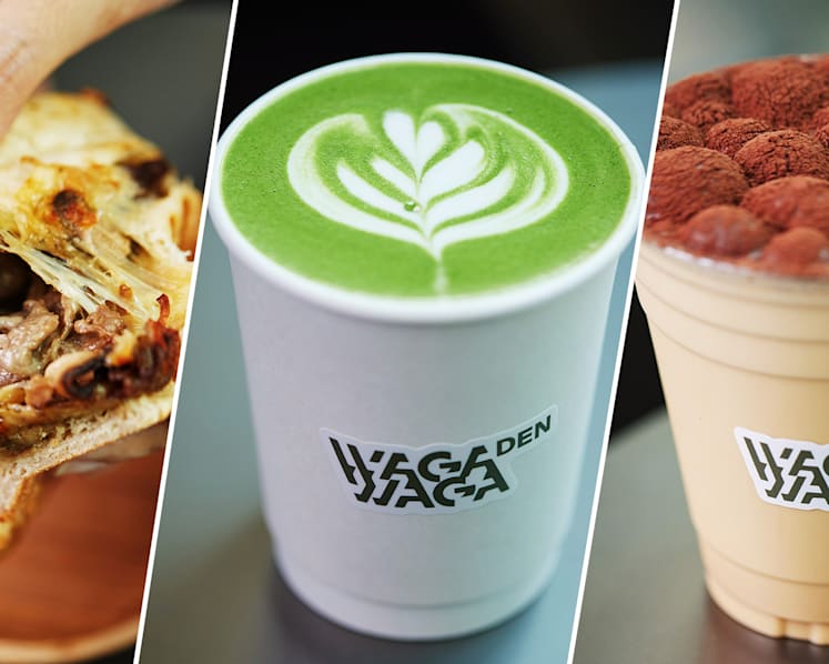 Yummy Wagyu Sandwich, Matcha Latte & Warabi Mochi At Futuristic Japanese Teahouse